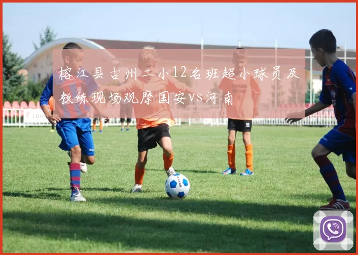 榕江县古州二小12名班超小球员及教练现场观摩国安vs河南